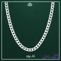 گردنبند نقره مردانه ترک مدل KEM T16 T
