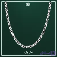 گردنبند نقره مردانه کرال مدل KEM T10 T
