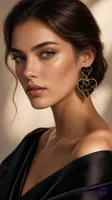 گوشواره پینترستی طرح پلنگ فشن