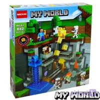 ساختنی لگو ماینکرافت مدل Brick My World 842