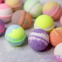 کوکتل پدیکور گوی دورنگ وزن 70 گرم