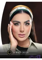 لنز چشم هرا گریس مدل Wild green کد 28 رنگ سبز یشمی دوردار