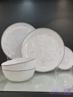 سرویس ۲۶پارچه ارکوپال ارغوان لب نقره