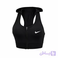 نیم‌تنه ورزشی زنانه MB کد ۶۶۷۰۵ | سوتین اسپرت زیپ‌دار طرح Nike | گالری سنجاقک