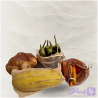 کیسه توری خرید | 5 عدد