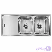 سینک استیل توکار نگین الماس مدل Sa105