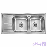 سینک استیل روکار نگین الماس مدل Sa110