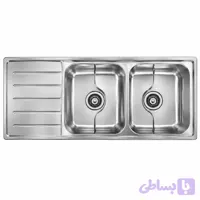 سینک استیل توکار نگین الماس مدل Sa101