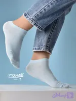 جوراب مچی ساده آبی پاستیلی اسماعیلی12 عددی کد_2