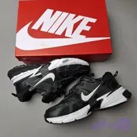 کتونی نایک وی تو کی مشکی زیره سفید زنانه و مردانه زیره eva سبک و نرم(nike v2k)