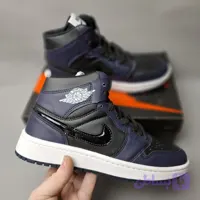 کتونی نایک جردن ساقدار مشکی سرمه ای زنانه زیره nbr عطری نرم (nike jordan)