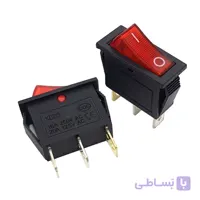 کلید راکر باریک چراغدار KCD3-101N