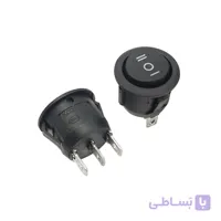 کلید راکر گرد سه حالته 3 پین KCD2-103