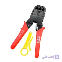 آچار پرس سرسوکت شبکه و تلفن DTEC DT- 315