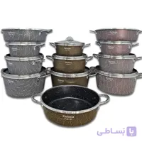 سرویس قابلمه 7 پارچه هلنا نانوگرانیت زیگما