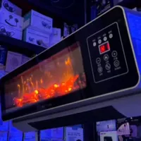 🔥🏠 شومینه دیواری مدرن مدل Flame (هم گرمایش، هم دکور، هم خشک‌کن!) ( برقی)
