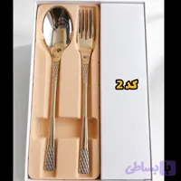 ست قاشق و چنگال 12 پارچه یونیک جرمنی طرح اروپایی