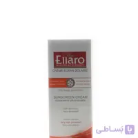 کرم ضد آفتاب فاقد چربی +SPF 50 ( بی رنگ ) الارو