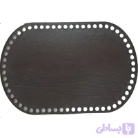 کفی سبد چوبی بیضی ۳۰×۲۰ سانت