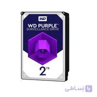 هارد دیسک اینترنال وسترن دیجیتال Purple WD22PURZ ظرفیت 2 ترابایت