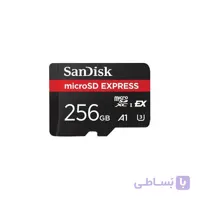 کارت حافظه SDXC سن دیسک مدل Express استاندارد UHS-I U3 سرعت 880mbps ظرفیت 256 گیگابایت