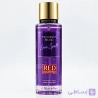 بادی اسپلش رد دایموند مدل لاو اسپل حجم 260 میل | 260 Red Diamond Love Spell