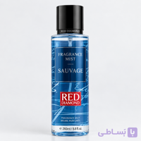 بادی اسپلش رد دایموند مدل ساواج (ساواژ، ساوج) حجم 260 میل | 260 Red Diamond Sauvage