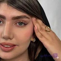 لنز طبی رنگی رز طوسی دور دار Clara Gray