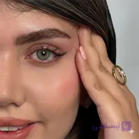 لنز طبی رنگی رز سبز دور دار Lili Green