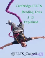 کتاب Cambridge 5-13 Reading Tests Explained (توضیح آزمون‌های ریدینگ کمبریج 5 تا 13) نسخه انگلیسی PDF