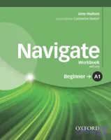 کتاب Navigate Beginner A1 Workbook (Navigate سطح مقدماتی A1، کتاب کار) نسخه انگلیسی PDF | جین هادسن