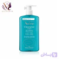 ژل شستشوی اون Avène مدل Cleanance پوست چرب حجم 400 میل