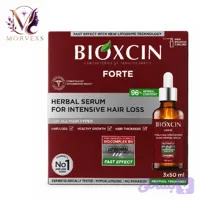 سرم گیاهی ضدریزش مو بیوکسین فورته ۳×۵۰ میلی‌لیتر | Bioxcin Forte Herbal Hair Serum