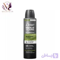 اسپری ضدتعریق مردانه داو من+کر Elements Minerals + Sage 48H