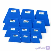 ست ۱۲ عددی لیسه پلاستیکی لیون در ۴ سایز