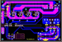 فایل pcb آلتیوم برد اینورتر 12- 24 ولت DC به 300 ولت DC (500 وات)