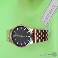 ساعت مچی مردانه سیتیزن رنگ استیل طلایی بسیار زیبا و جذاب