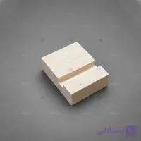 هولدر موبایل چوبی خام بی رنگ