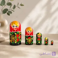 ماتریوشکا روسی 5 در 1 ارتفاع 10.5 سانت