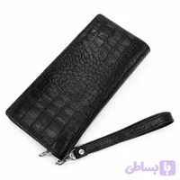 کیف دسته چکی چرم طبیعی مدل امید