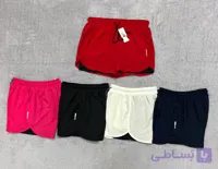 شلوارک کشاله دار زنانه لارج تا دوایکس ۵ رنگ پک ۱۵ تایی