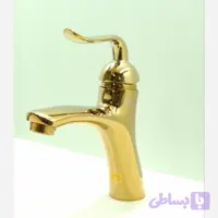 شیر روشویی مدل دنیز طلایی براق