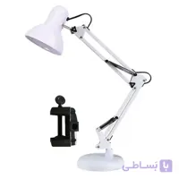 چراغ مطالعه مدل E27-DOUS به همراه گیره اتصال به لبه ی سطوح