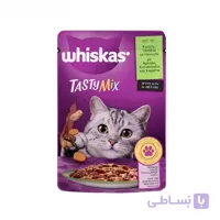 سوپ گربه ویسکاس طعم میکس مرغ و بره و هویچ
