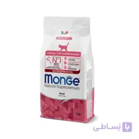 غذای خشک بچه گربه طعم گوشت مونژه _ وزن 1.5 کیلوگرم