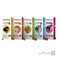 قرص ضد کک و کنه سگ براوکتو _ Bravecto Flea And Tick Chew