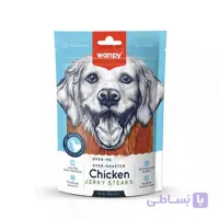 تشویقی ساندویچی سگ ونپی طعم مرغ و ماهی کاد _ 100 گرم