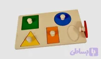 اشکال هندسی چوبی پینوکیو به سبک مونته سوری