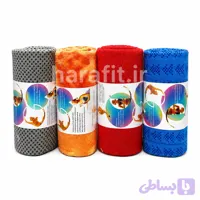 مت یوگا حوله ای فول سیلیکن گرم بالا