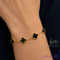 دستبند ونکلیف استیل رنگ ثابت ضد حساسیت | ظریف و لوکس